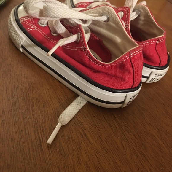 Converse baby boy - red shoes - Picture 3 of 3
